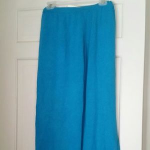 Richard & Co.  Blue Knit Pants NWT Size Med